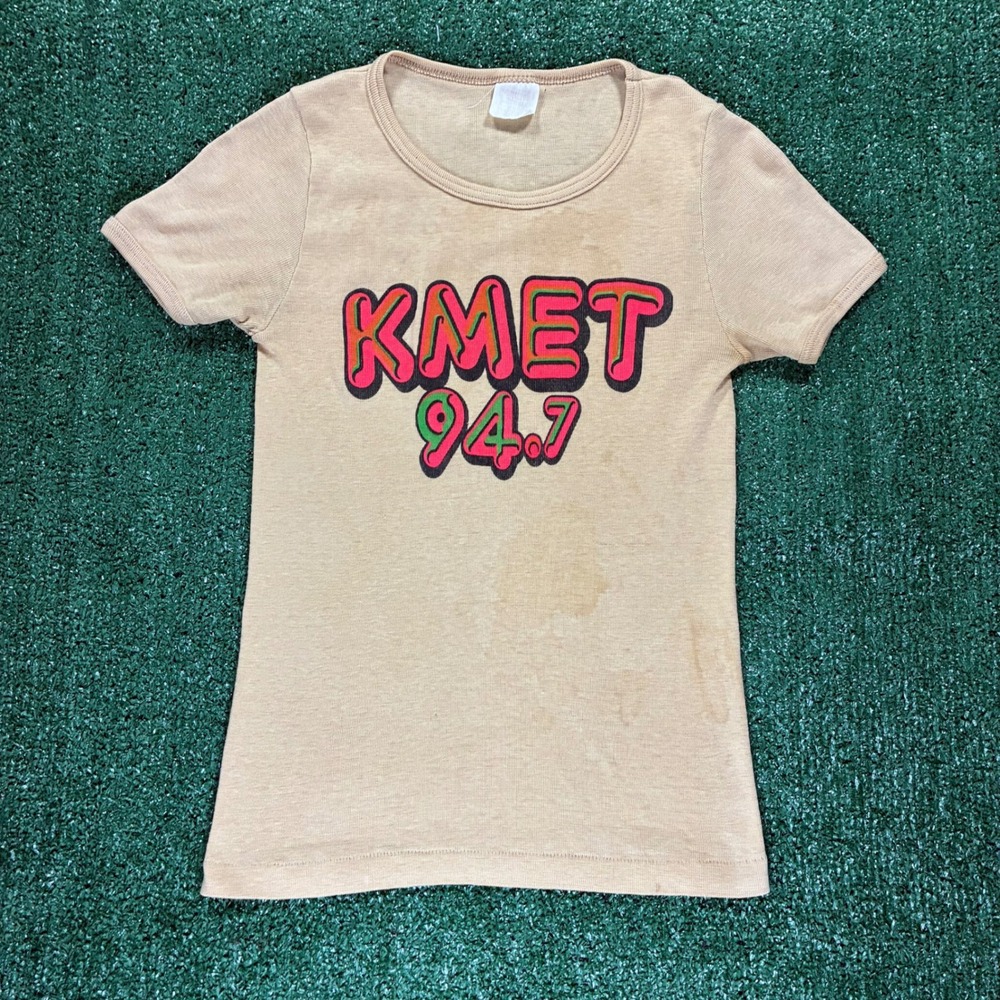 Vintage 70's KMET 94.7 T-shirt